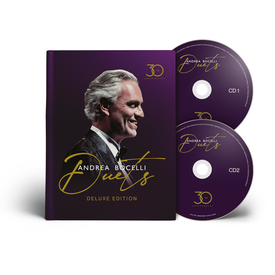 Bravado Duets 30th Anniversary Andrea Bocelli 2CD Deluxe  