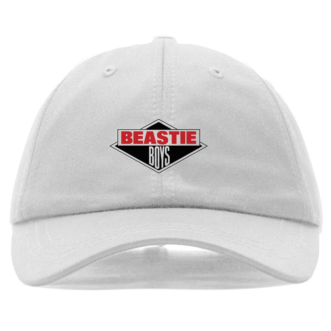 Bravado - White BB Shield Hat - Beastie Boys - Dad Hat