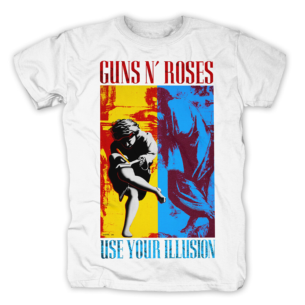 Bravado Illusion Cover Guns N Roses T Shirt