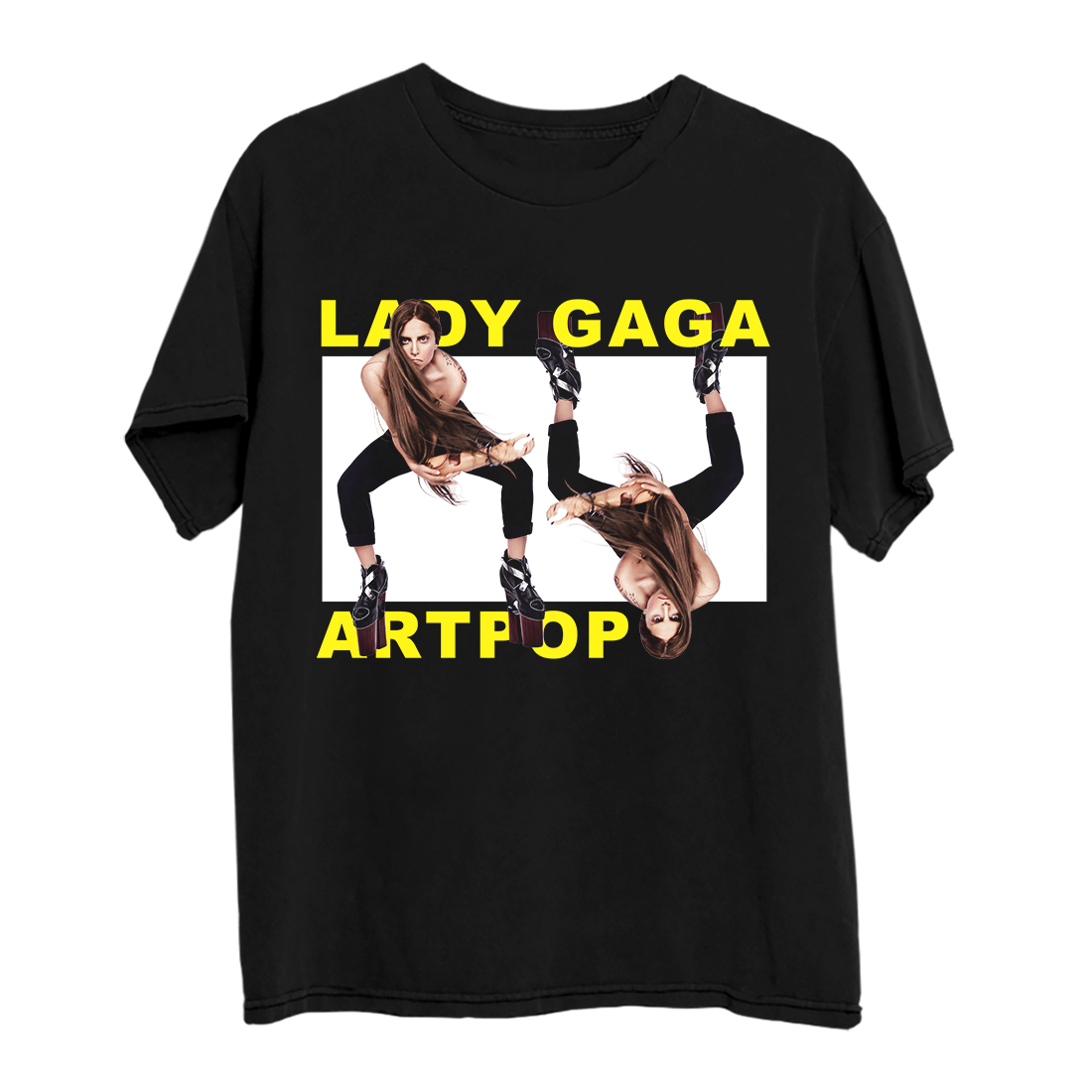 Bravado Artpop Legs Black Lady Gaga T Shirt