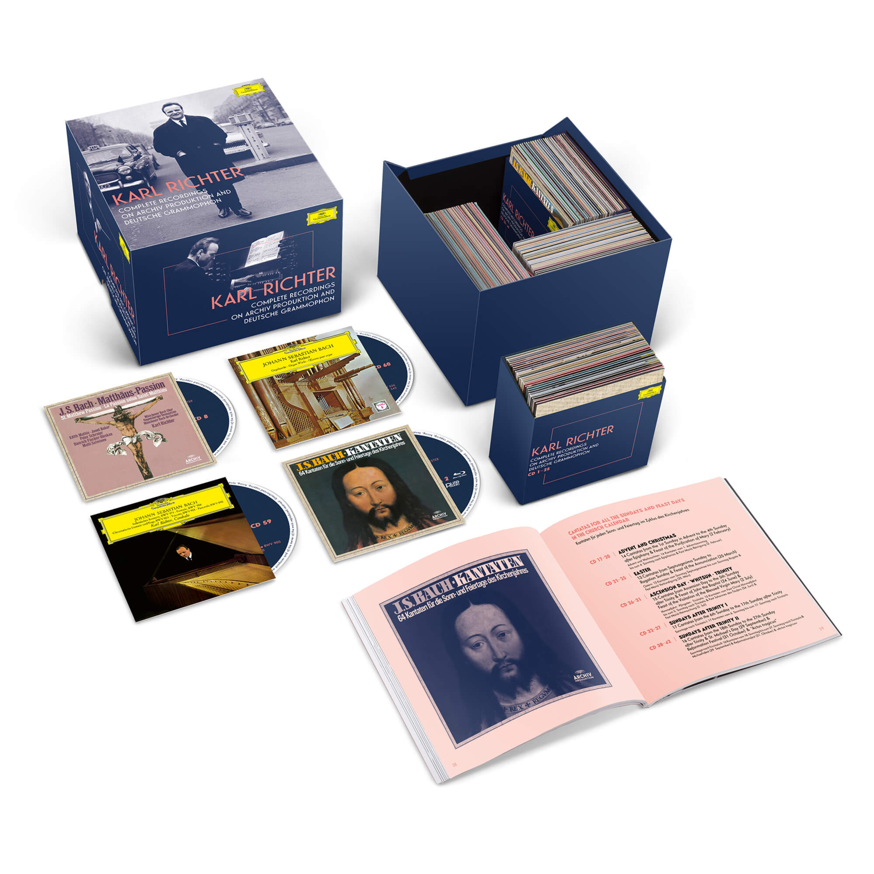 Bravado Complete Recordings On Archiv Dg 97 Cds 3 Bluray Audio Ltd Edition Karl Richter Box Set