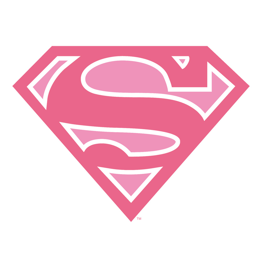 Bravado - Superman Pink Logo - Justice League - Girlie Top