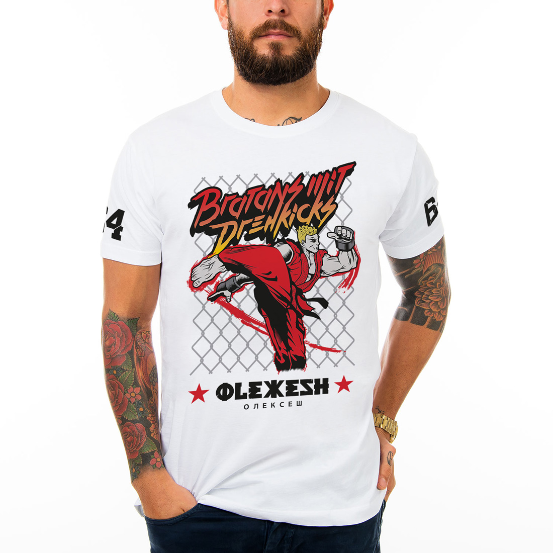 Bravado - Streetfighter - - T-Shirt Olexesh