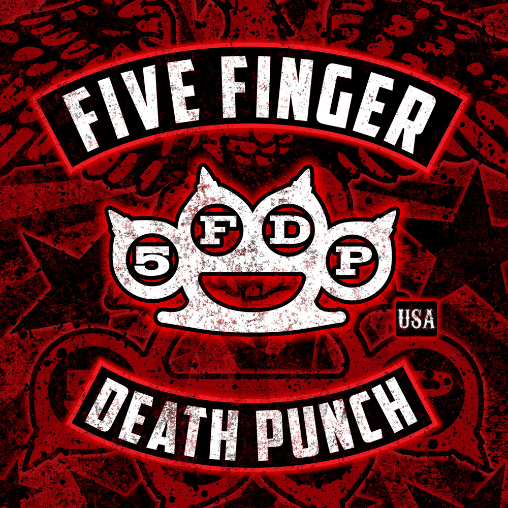 Файф фингер дет патч. Five finger Death Punch логотип. FFDP обложки. Five finger Death Punch знак. 5fdp эмблема.