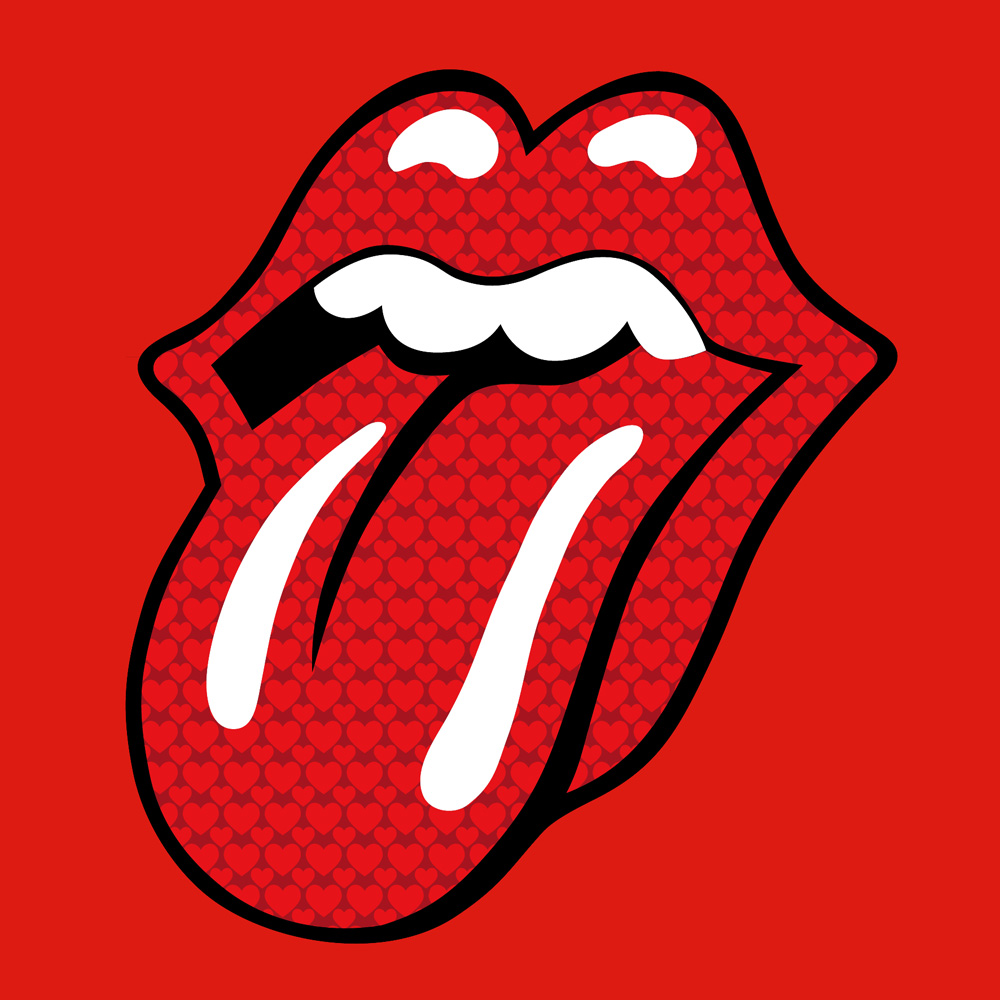 Bravado - Heart Tongue - The Rolling Stones - Girlie Shirt - Merch