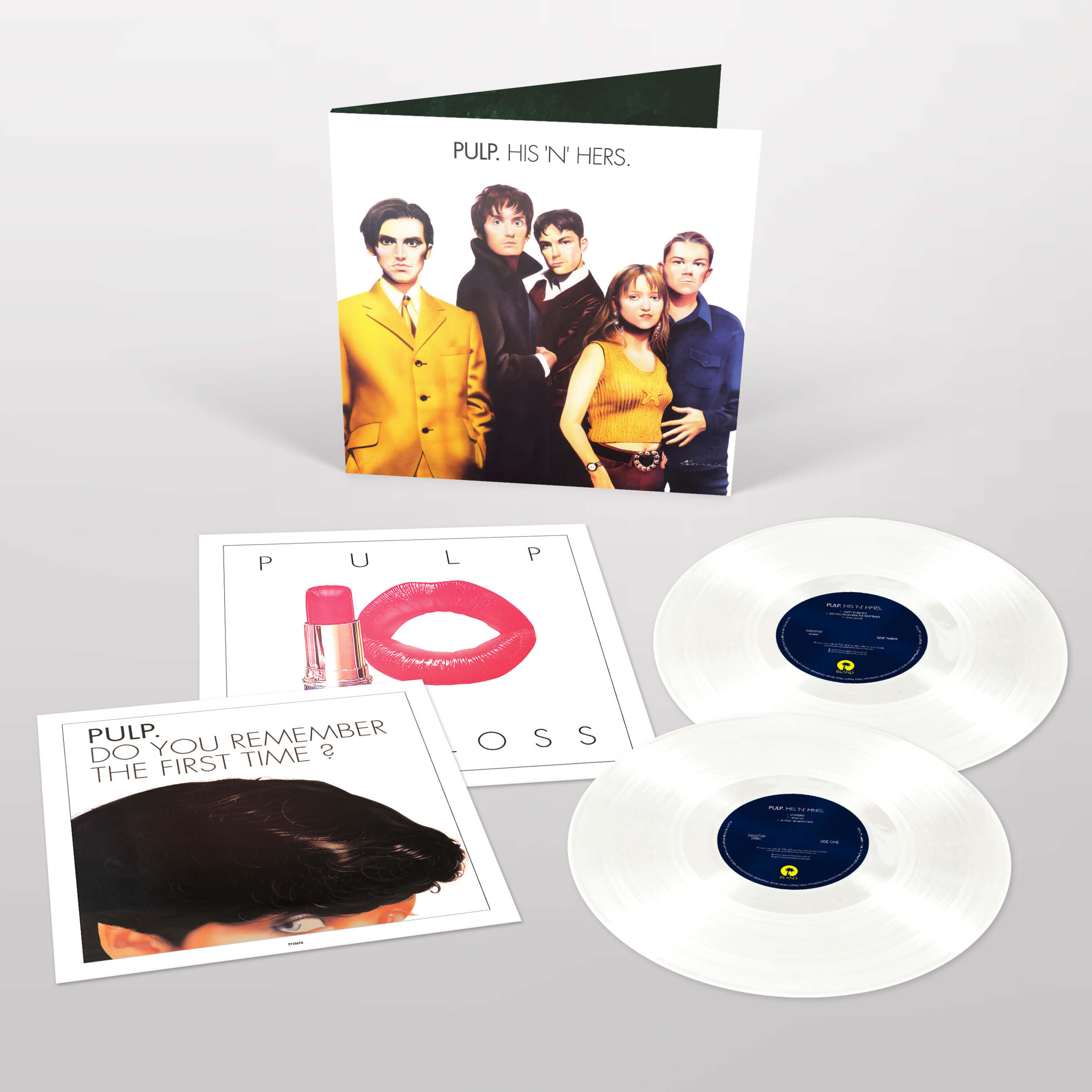 Bravado - His 'N' Hers (Ltd. White 2LP) - Pulp - 2LP