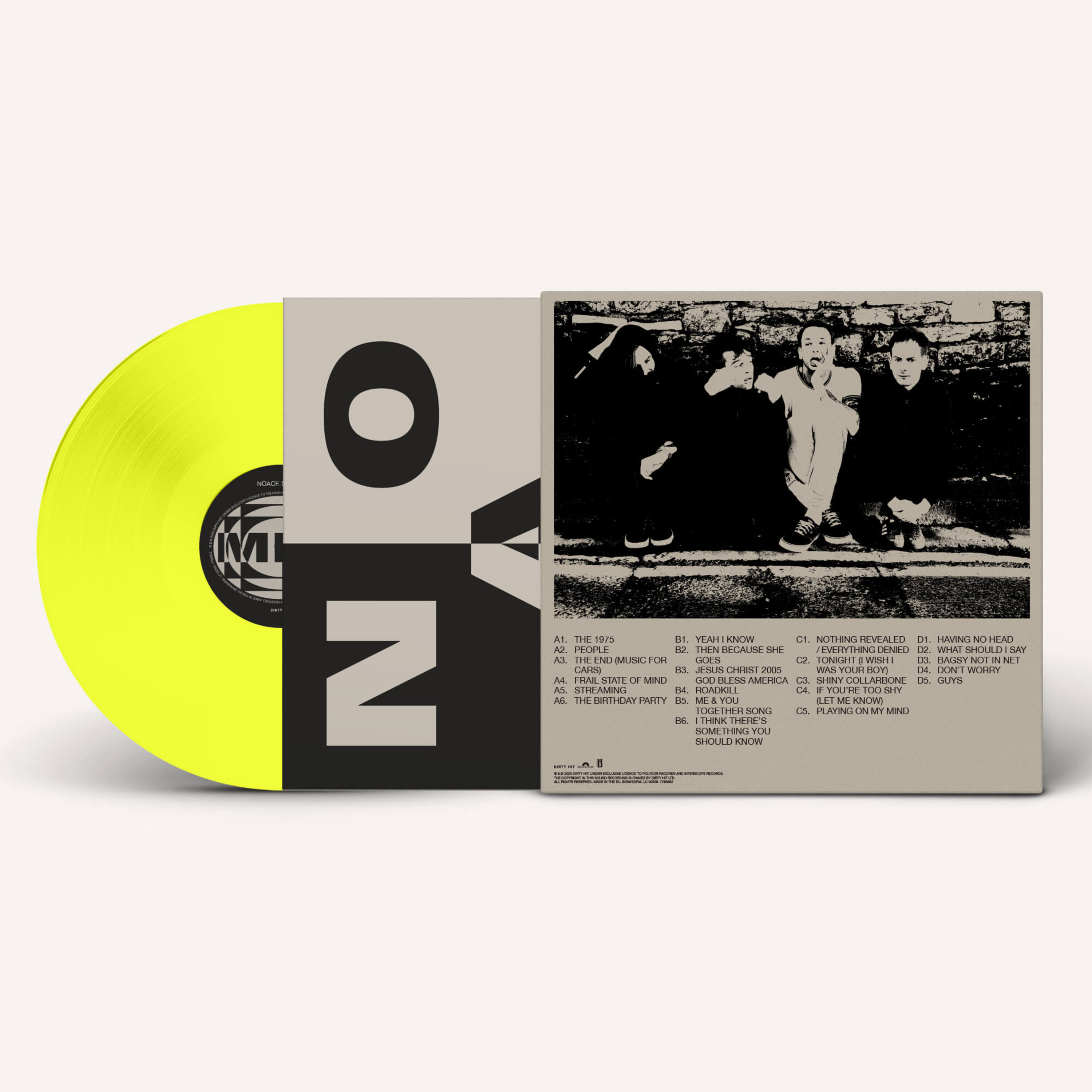 Bravado - Notes On A Conditional Form (Ltd. Neon Yellow LP) - The