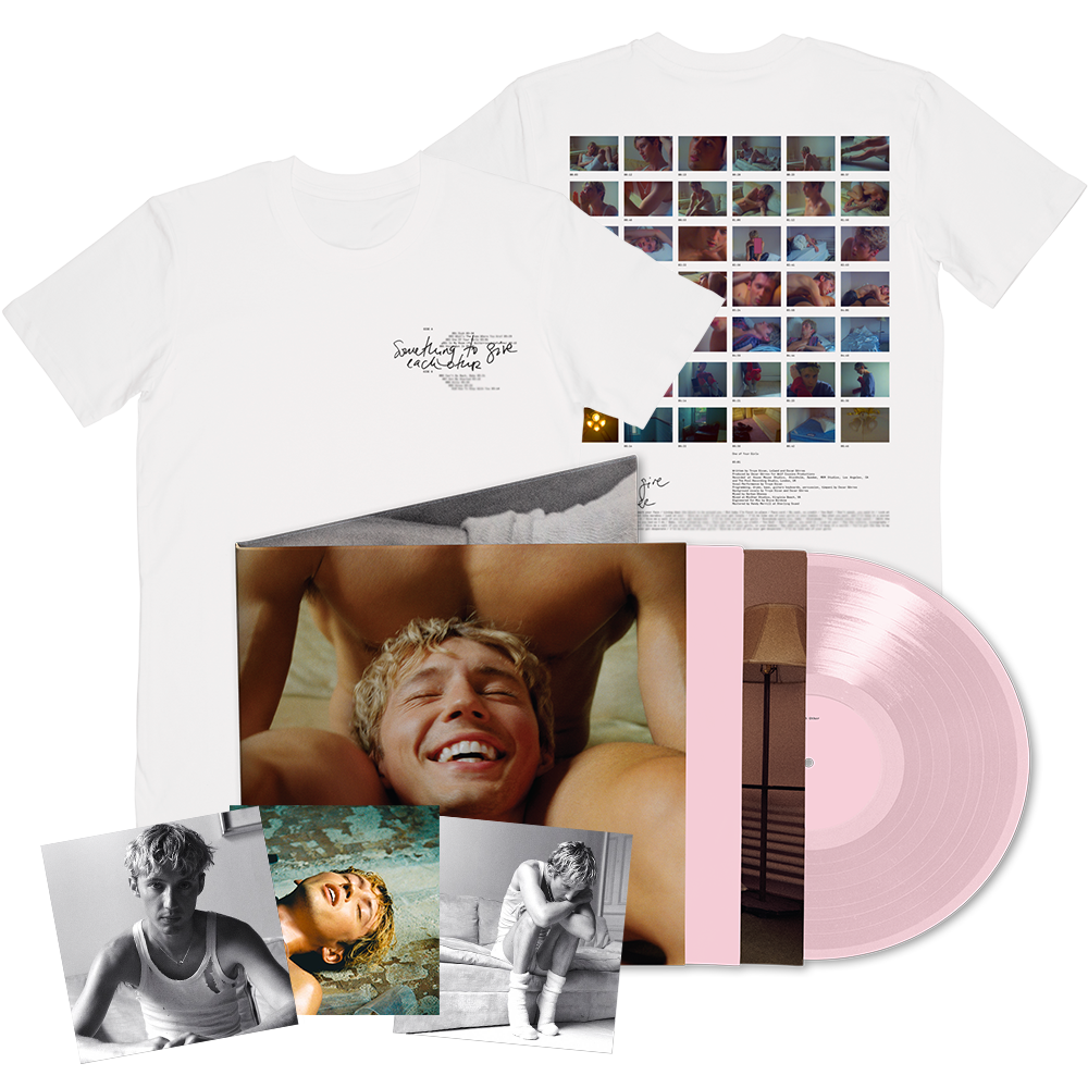 Something Other Exclusive - Bravado T-Shirt Postcard Deluxe + Each Give Sivan Vinyl To - Signed - Troye Gatefold +