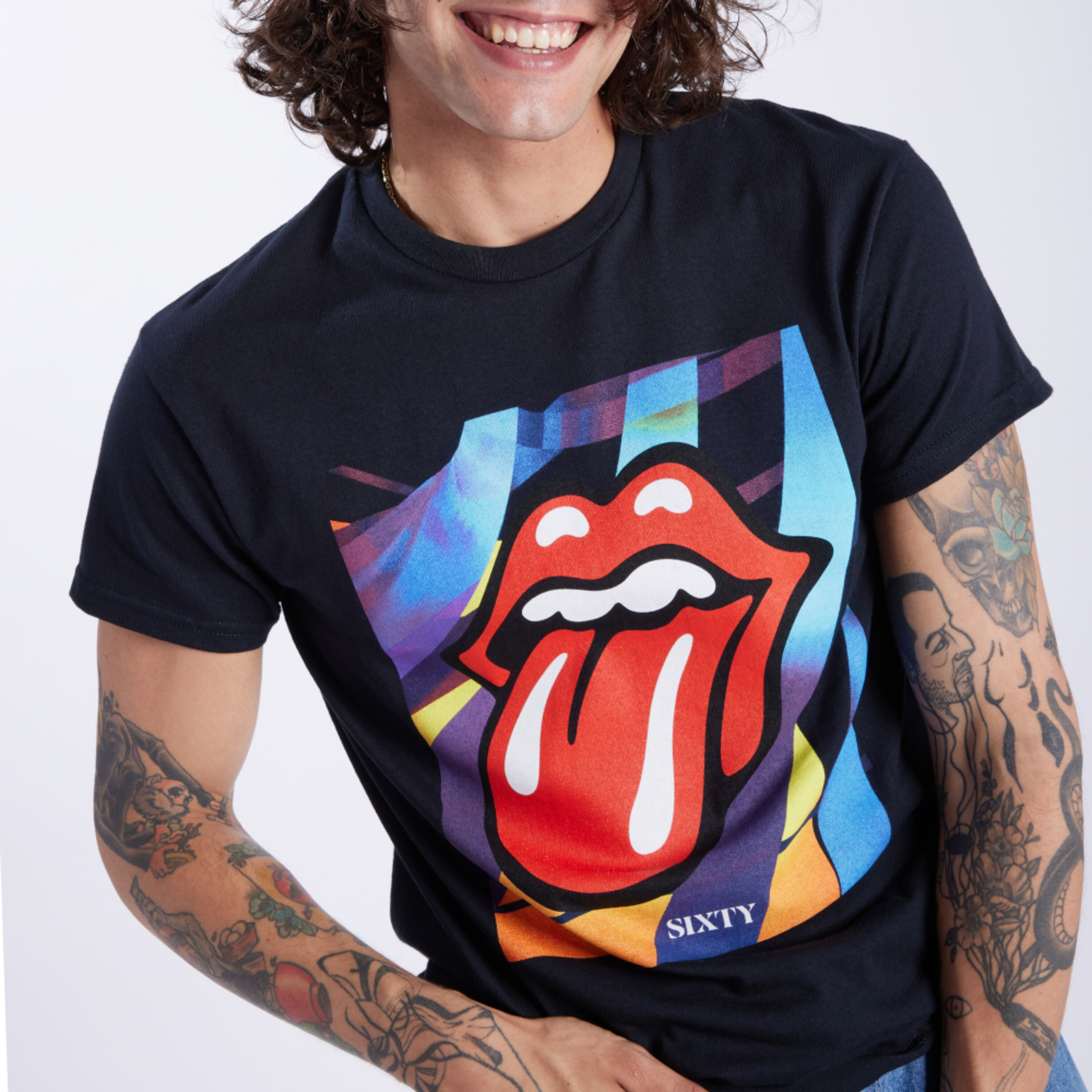 Bravado Sixty Box Graphic Europe Tour The Rolling Stones T Shirt