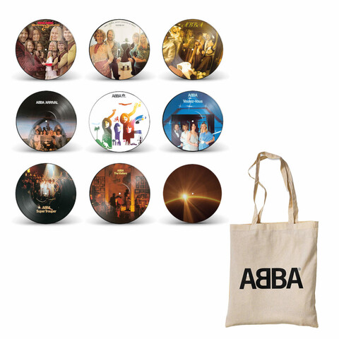 ABBA - The Vinyl Collection von ABBA - 9LP Picture Disc Bundle + Tragetasche jetzt im Bravado Store
