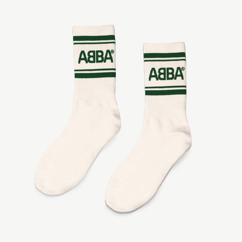 ABBA Socks (Green/White) von ABBA - Socken jetzt im Bravado Store