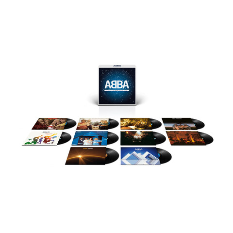 Studio Albums von ABBA - 10 LP Boxset + Tragetasche jetzt im Bravado Store