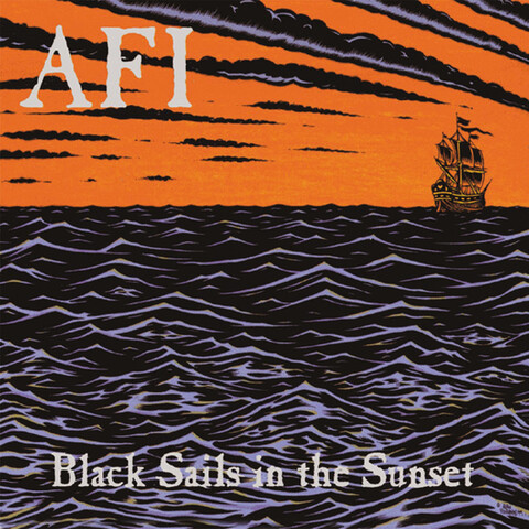 Black Sails In The Sunset von AFI - LP - Orange Coloured Vinyl jetzt im Bravado Store