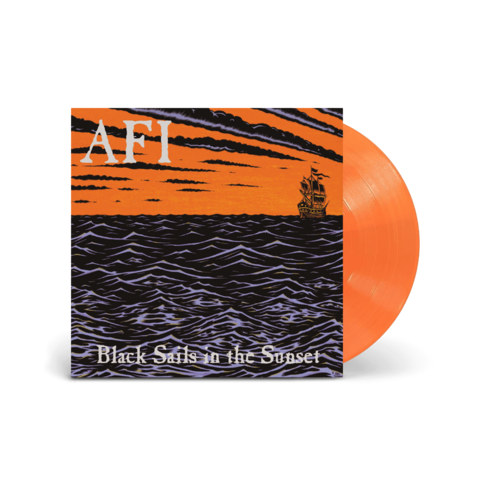 Black Sails In The Sunset von AFI - LP - Orange Coloured Vinyl jetzt im Bravado Store