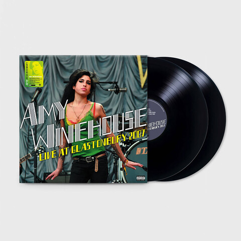 Live At Glastonbury von Amy Winehouse - Limited 2LP jetzt im Bravado Store
