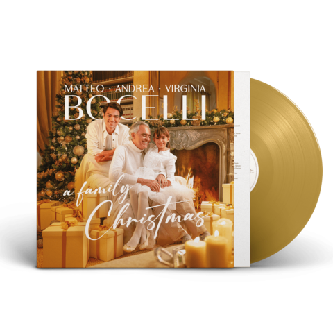 A Famliy Christmas von Matteo Bocelli, Andrea Bocelli, Virginia Bocelli - Limitierte LP jetzt im Bravado Store
