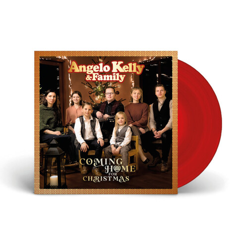 Coming Home For Christmas von Angelo Kelly & Family - Limitierte Transparent-Rote Gatefold 180g Vinyl LP jetzt im Bravado Store