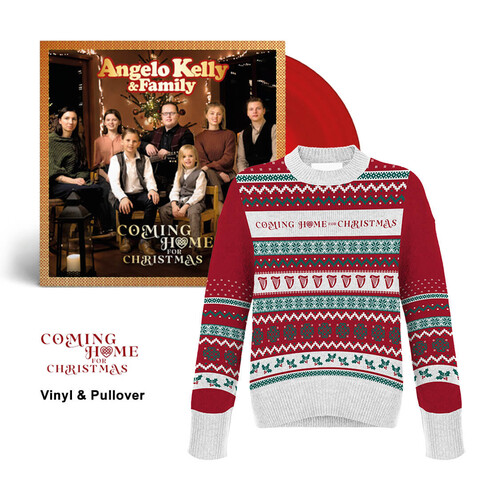 Coming Home For Christmas von Angelo Kelly & Family - LP + Weihnachtspulli jetzt im Bravado Store