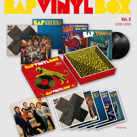 Vinyl Box Volume 2 von BAP - Exklusive 5 x 2LP Box jetzt im Bravado Store
