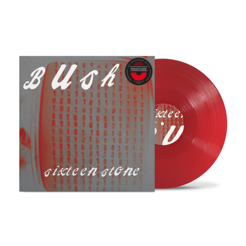 Sixteen Stone (30th Anniversary Edition) von BUSH - Opaque Apple Red Vinyl LP jetzt im Bravado Store