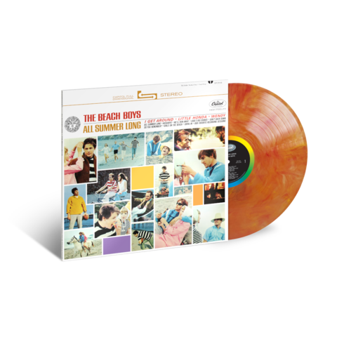 All Summer Long (60th Anniversary) von Beach Boys - LP - Exclusive Numbered Limited Sunfire Colored Vinyl jetzt im Bravado Store