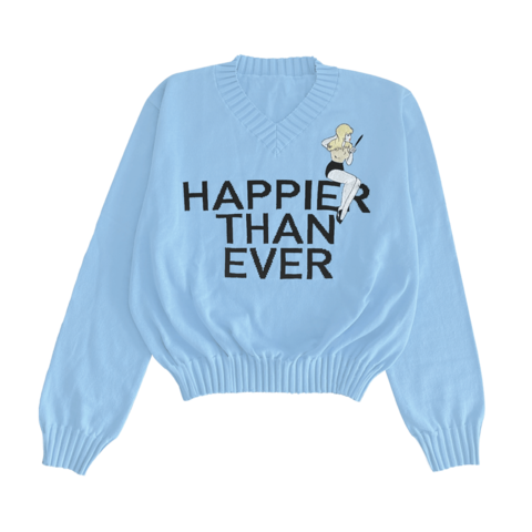 Happier Than Ever von Billie Eilish - Knit Sweater jetzt im Bravado Store