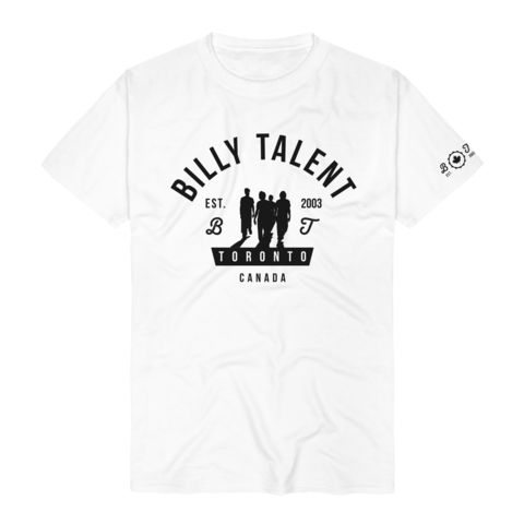 ﻿﻿Silhouette T-Shirt (White) von Billy Talent - T-Shirt jetzt im Bravado Store