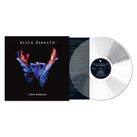 Cross Purposes (2024 Remaster) von Black Sabbath - LP - Coloured Clear Vinyl jetzt im Bravado Store