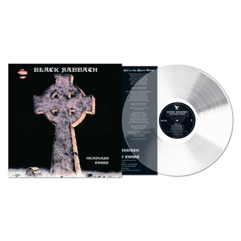 Headless Cross (2024 Remaster) von Black Sabbath - LP - Coloured Clear Vinyl jetzt im Bravado Store