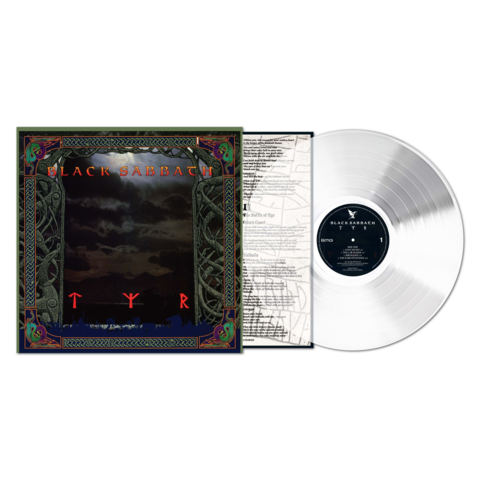 Tyr (2024 Remaster) von Black Sabbath - LP - Coloured Clear Vinyl jetzt im Bravado Store