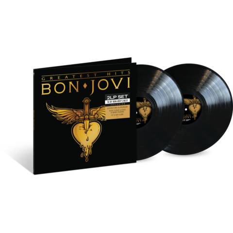 Greatest Hits von Bon Jovi - 2LP jetzt im Bravado Store