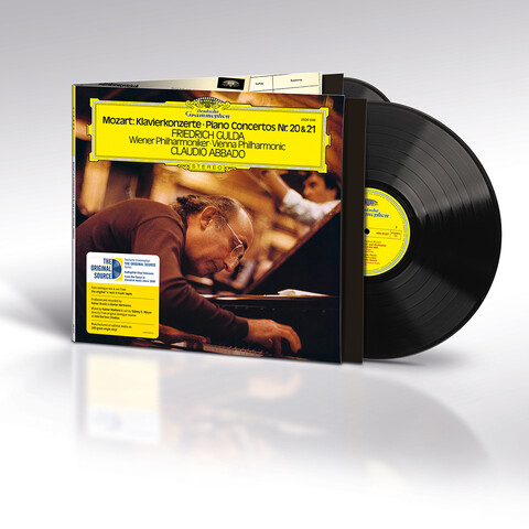 Mozart: Piano Concertos No. 20 & 21 (Original Source) von Friedrich Gulda, Claudio Abbado, Wiener Philharmoniker - 2 Vinyl jetzt im Bravado Store