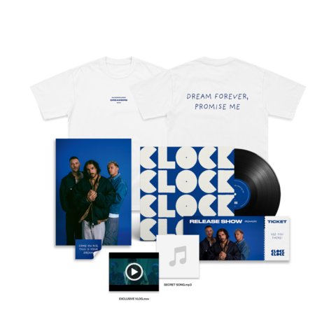 Dreamers von ClockClock - Vinyl Superfanbundle + Hamburg Ticket jetzt im Bravado Store