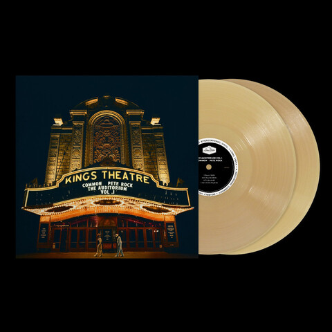 The Auditorium Vol. 1 von Common, Pete Rock - 2LP - Gold Coloured Vinyl jetzt im Bravado Store