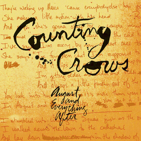 August And Everything After von Counting Crows - 2LP jetzt im Bravado Store