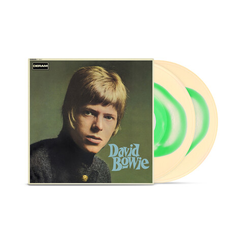 David Bowie von David Bowie - 2LP - Exclusive Cream/Green Coloured Vinyl jetzt im Bravado Store
