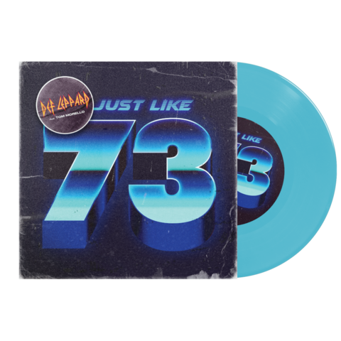 JUST LIKE 73 von Def Leppard - EXCLUSIVE LIMITED BLUE VINYL 7" jetzt im Bravado Store