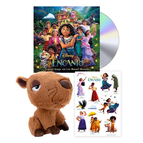 Encanto von Disney / O.S.T. - Exklusives Disney© Fan Bundle mit CD, Kuscheltier + Sticker jetzt im Bravado Store