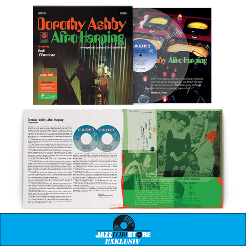 Afro-Harping Deluxe von Dorothy Ashby - 2LP - Clear Vinyl jetzt im Bravado Store