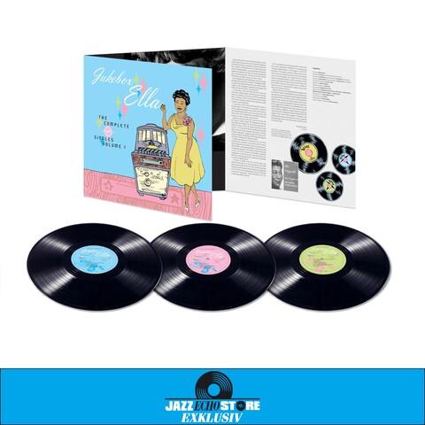 Jukebox Ella: The Complete Verve Singles von Ella Fitzgerald - Exklusive Ltd. 3LP jetzt im Bravado Store