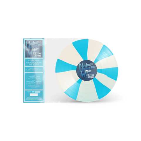 Madman Across The Water von Elton John - Limited Blue And White Vinyl LP jetzt im Bravado Store