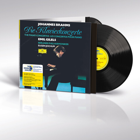 Brahms: Klavierkonzerte Nr. 1 & 2 von Emil Gilels, Eugen Jochum, Berliner Philharmoniker - Original Source Vinyl 2. Auflage jetzt im Bravado Store