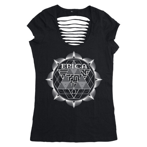 Flower Logo von Epica - Girlie Shirt Cut Back jetzt im Bravado Store