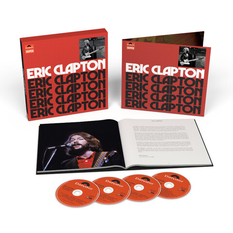 Eric Clapton (4CD Anniversary Deluxe Edition) von Eric Clapton - 4CD jetzt im Bravado Store