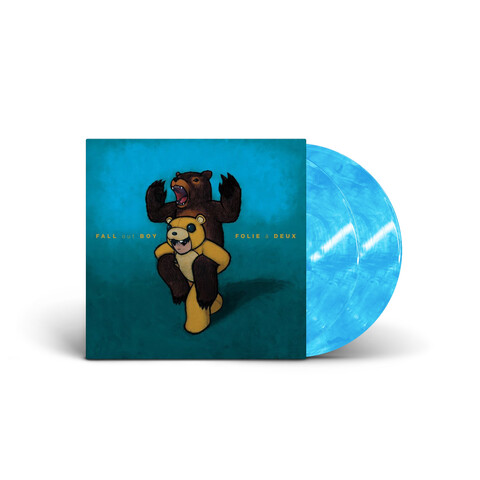 Folie A Deux von Fall Out Boy - 2LP - Coloured Sky Blue Vinyl jetzt im Bravado Store