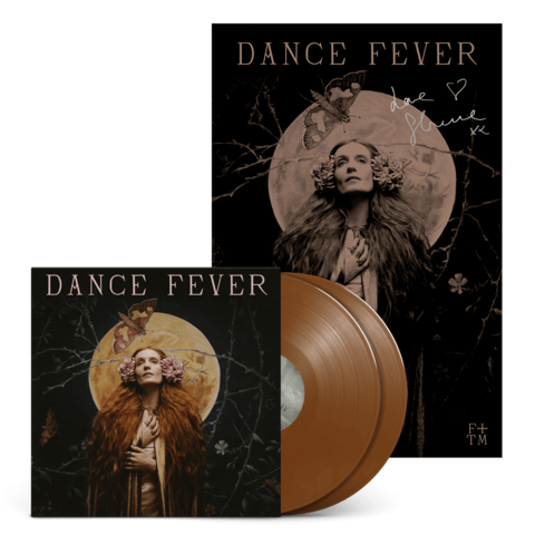 Dance Fever von Florence + the Machine - Exclusive Brown LP + Signed Poster jetzt im Bravado Store