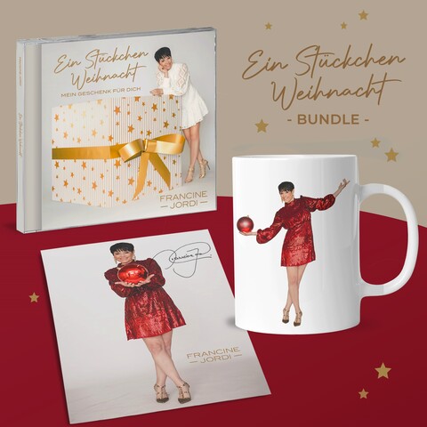 Ein Stückchen Weihnacht (Mein Geschenk Für Dich) von Francine Jordi - Exklusives Limitiertes CD-Bundle jetzt im Bravado Store