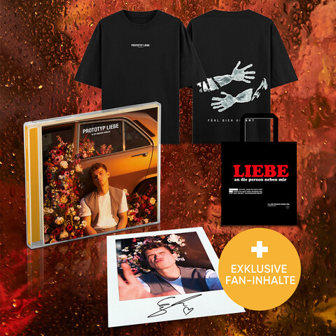 Prototyp Liebe von Gregor Hägele - CD + T-Shirt + Beutel + Handsignierte Polaroid Card + Exklusiver digitaler Content jetzt im Bravado Store