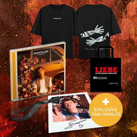 Prototyp Liebe von Gregor Hägele - CD + T-Shirt + Album Release Konzert & Event + Beutel + Handsignierte Polaroid Card + Exklusiver digitaler Content jetzt im Bravado Store