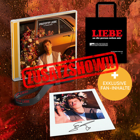 Prototyp Liebe von Gregor Hägele - CD + Album Release Konzert (15Uhr) & Event + Beutel + Handsignierte Polaroid Card + Exklusiver digitaler Content jetzt im Bravado Store